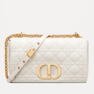 Réplique Sac Dior Caro Medium en blanc
