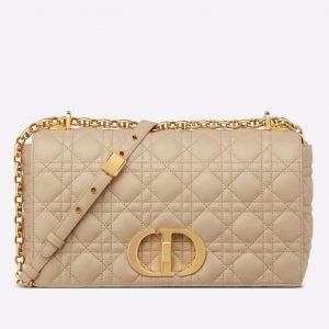 Contrefaçon Sac Dior Caro Large en beige
