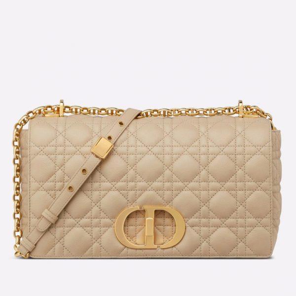 Contrefaçon Sac Dior Caro Large en beige