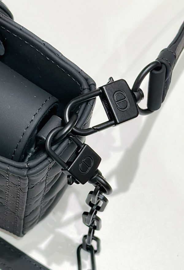 Réplique Petit Sac Lady D-Joy en noir – Image 7