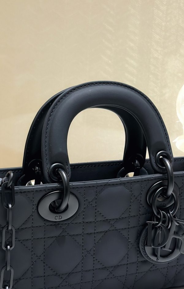 Réplique Petit Sac Lady D-Joy en noir – Image 6