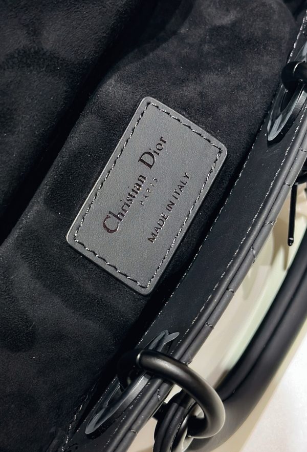 Réplique Petit Sac Lady D-Joy en noir – Image 4