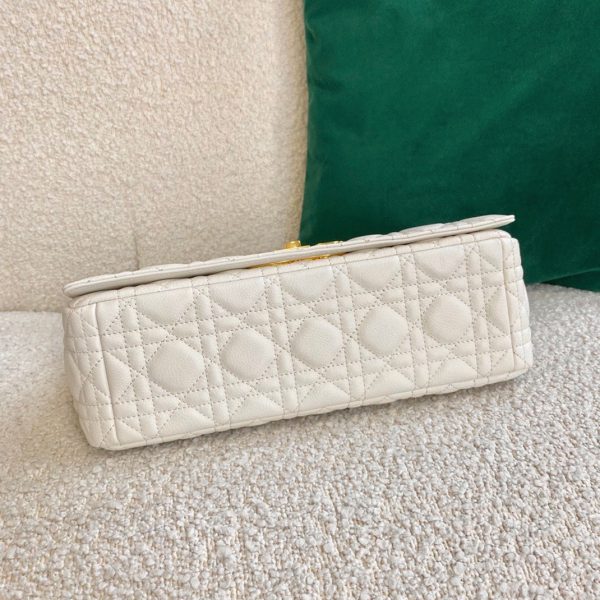 Réplique Sac Dior Caro Large en blanc – Image 5