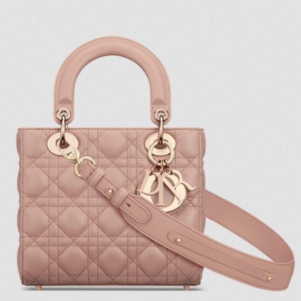 Imitation Petit Sac Lady Dior My ABCDior en rose poudré