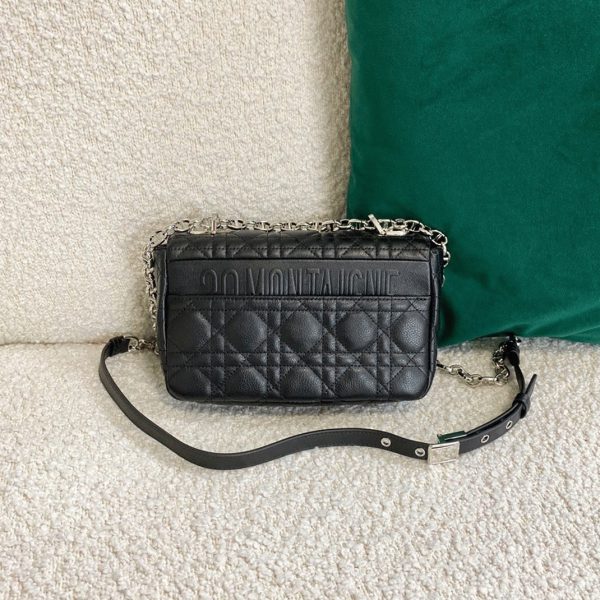 Réplique Petit Sac Dior Caro en noir – Image 8