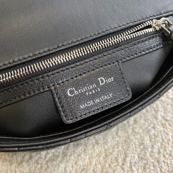 Réplique Petit Sac Dior Caro en noir – Image 4