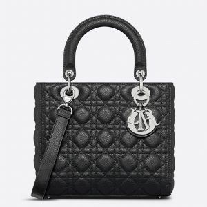 Contrefaçon Sac Lady Dior Medium en noir