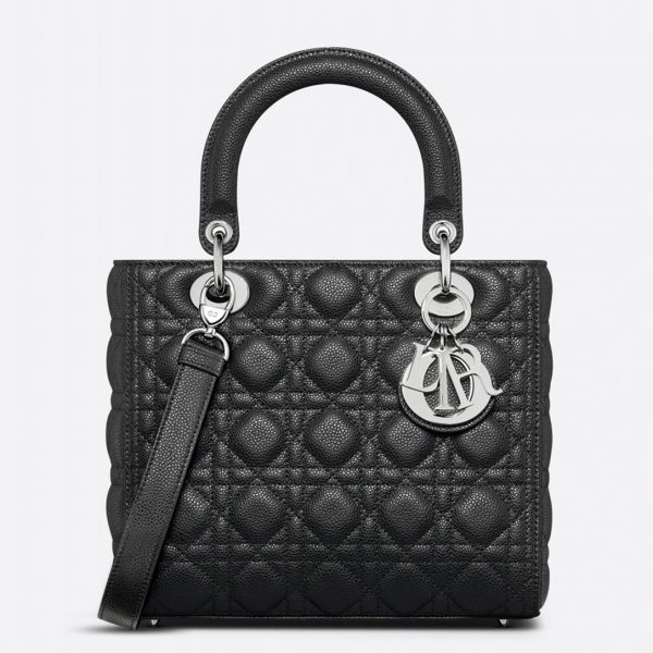 Contrefaçon Sac Lady Dior Medium en noir