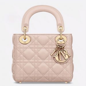 Réplique Mini Sac Lady Dior en poudre