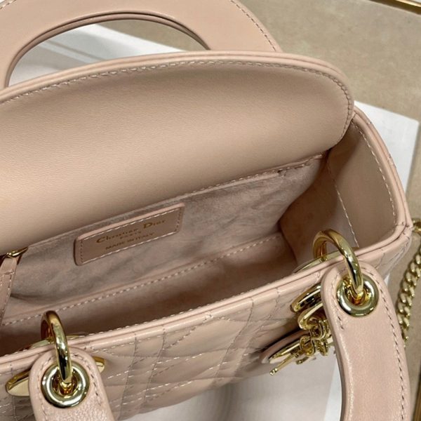 Réplique Mini Sac Lady Dior en poudre – Image 2