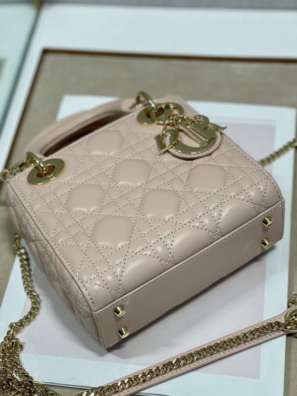 Réplique Mini Sac Lady Dior en poudre – Image 3