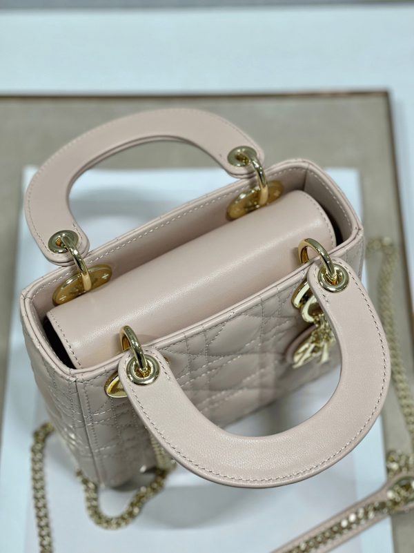 Réplique Mini Sac Lady Dior en poudre – Image 9