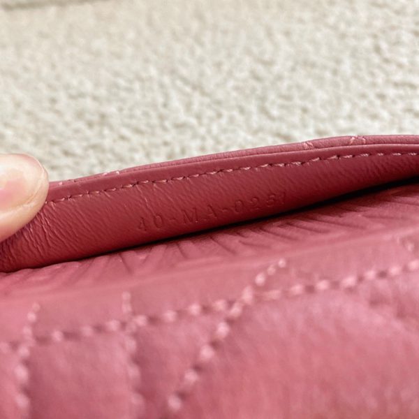 Fausse Micro Sac Dior Caro en rose – Image 2