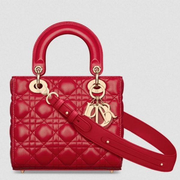 Fausse Petit Sac Lady Dior My ABCDior en rouge