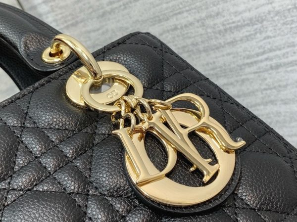 Fausse Petit Sac Lady Dior My ABCDior en noir – Image 4