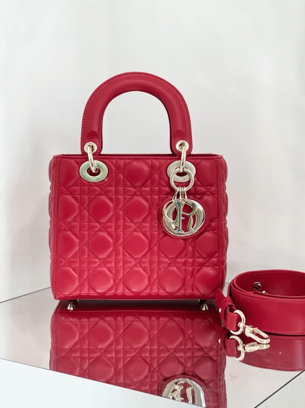 Fausse Petit Sac Lady Dior My ABCDior en rouge – Image 8