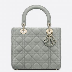 Réplique Sac Lady Dior Medium en gris