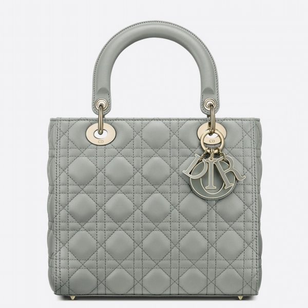 Réplique Sac Lady Dior Medium en gris