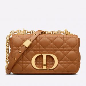 Contrefaçon Petit Sac Dior Caro en brun