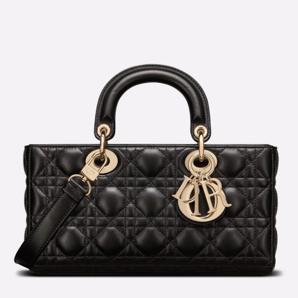 Fausse Sac Lady D-Joy Medium en noir