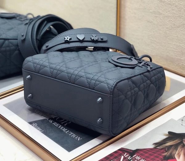 Réplique Petit Sac Lady Dior My ABCDior en bleu – Image 2