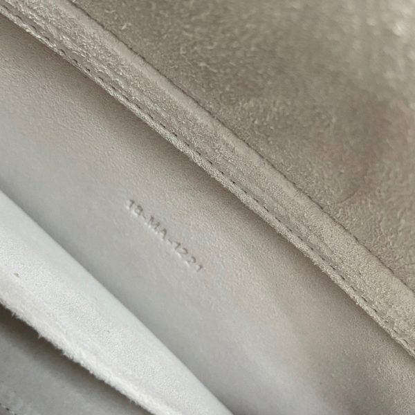Fausse Sac Lady D-Joy Medium en blanc – Image 3