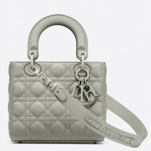 Contrefaçon Petit Sac Lady Dior My ABCDior en gris