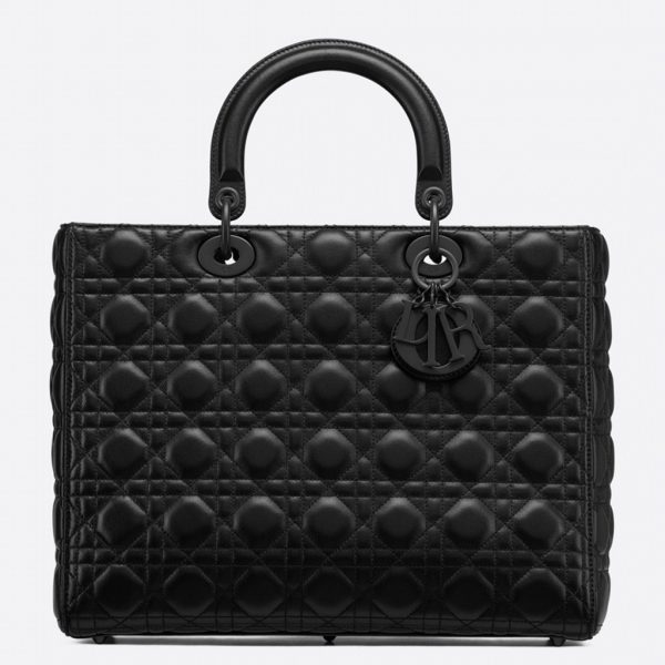 Contrefaçon Sac Lady Dior Large en noir