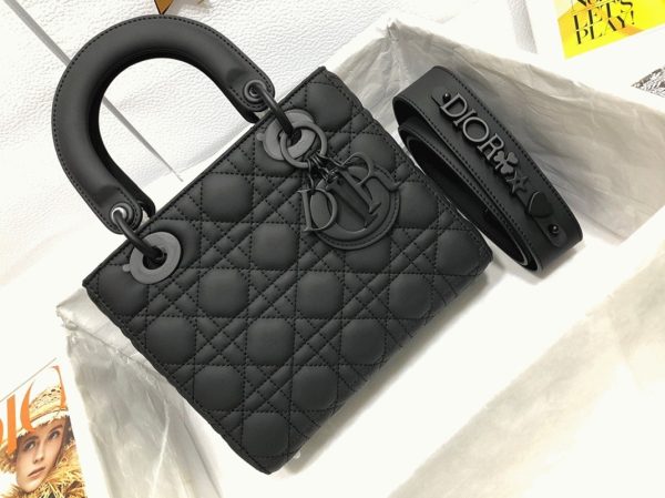 Fausse Petit Sac Lady Dior My ABCDior en noir – Image 3