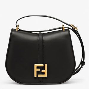 Fausse Fendi C’mon Moyen Sac en noir
