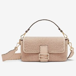 Fausse Fendi Baguette Moyen Sac en beige