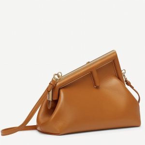 Contrefaçon Fendi First Petit Sac en brun