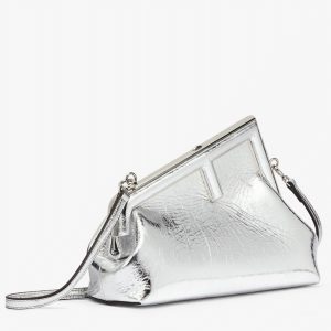 Contrefaçon Fendi First Petit Sac en argent