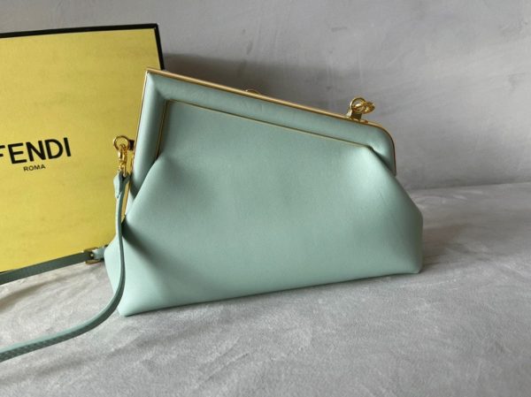 Réplique Fendi First Petit Sac en vert menthe – Image 7
