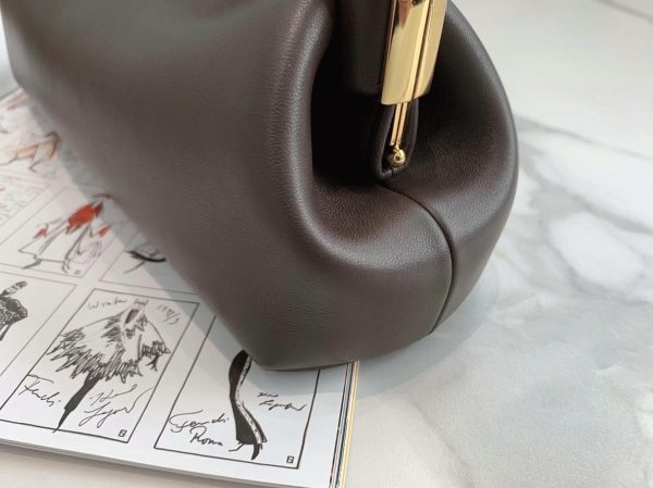 Contrefaçon Fendi First Petit Sac en brun foncé – Image 8