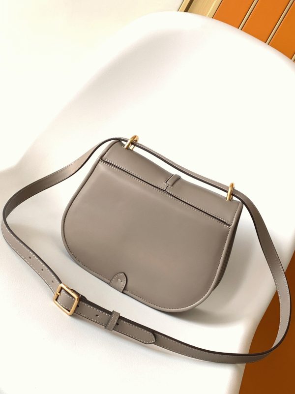 Réplique Fendi C’mon Moyen Sac en gris – Image 8
