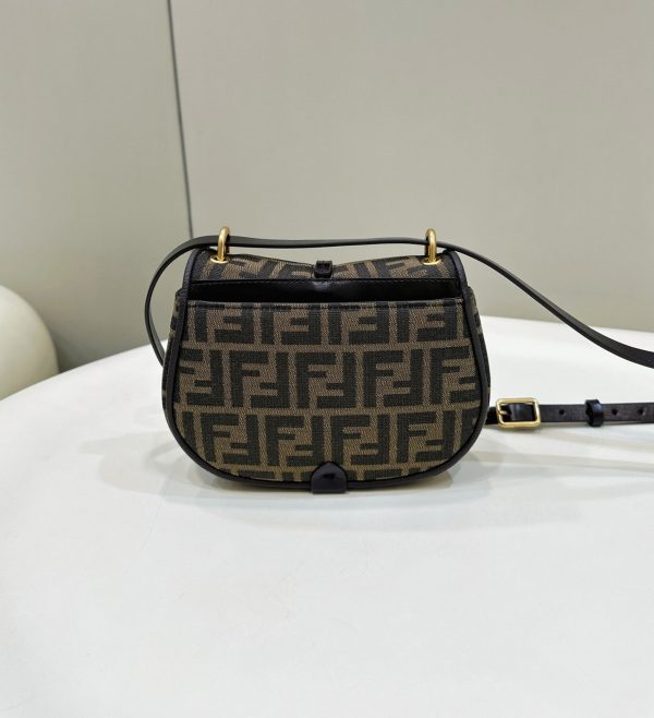 Réplique Fendi C’mon Petit Sac en tissu jacquard FF – Image 7