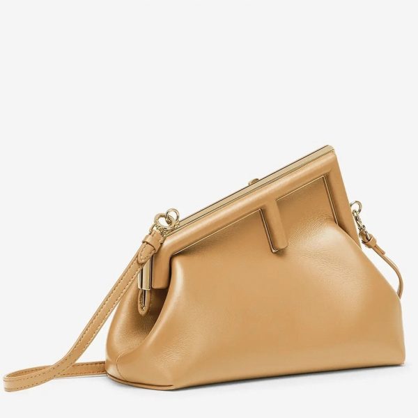 Réplique Fendi First Petit Sac en brun clair