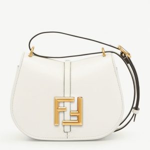 Contrefaçon Fendi C’mon Petit Sac en blanc