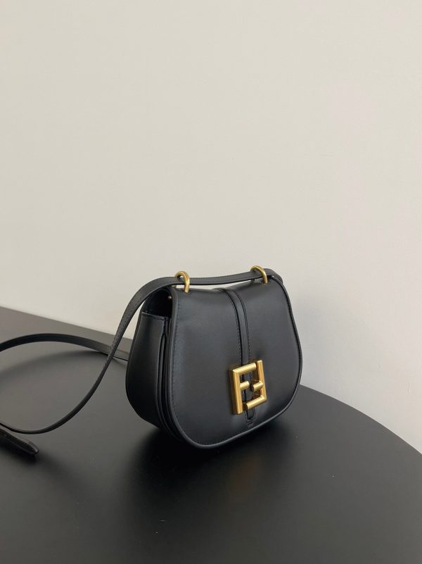 Fausse Fendi C’mon Petit Sac en noir – Image 9