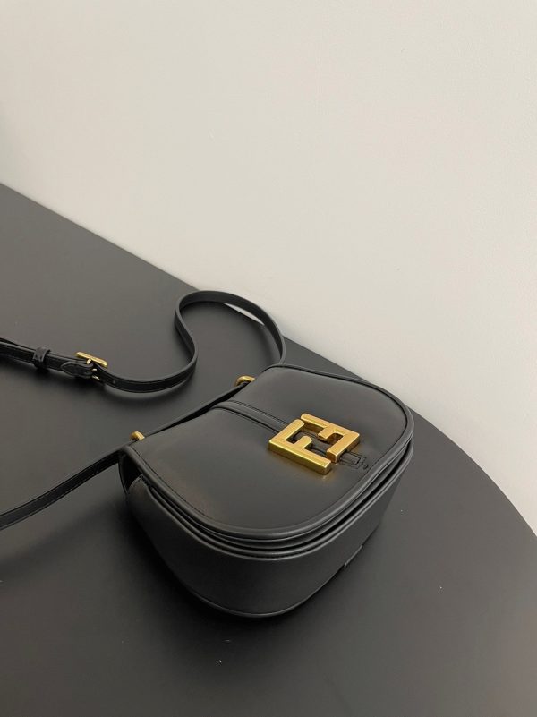 Fausse Fendi C’mon Petit Sac en noir – Image 8