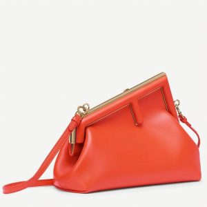 Fausse Fendi First Petit Sac en rouge